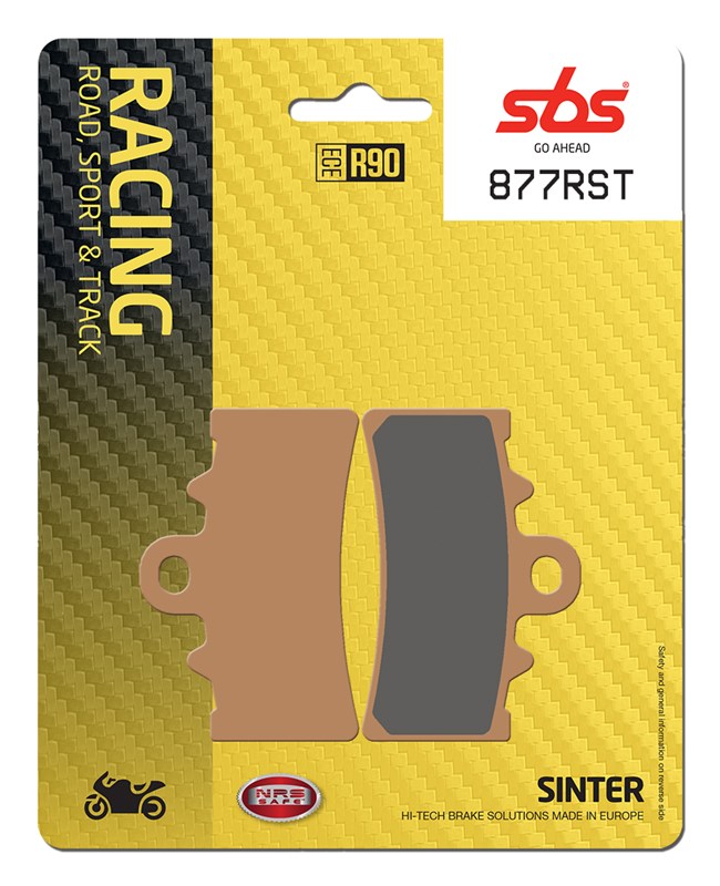 SBS brake pads KH606 track and sport sinteredcolour gold KTM 125/200/390 duke front (changes mieszanke rs) (877RST)